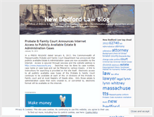 Tablet Screenshot of newbedfordlaw.wordpress.com