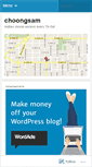 Mobile Screenshot of choongsam.wordpress.com