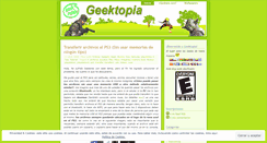 Desktop Screenshot of geektopia.wordpress.com