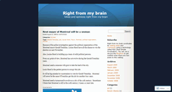 Desktop Screenshot of brainexperience.wordpress.com