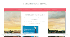 Desktop Screenshot of lundinsuomiseura.wordpress.com