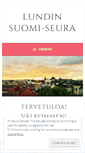 Mobile Screenshot of lundinsuomiseura.wordpress.com