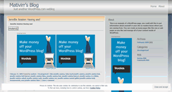 Desktop Screenshot of mativirr.wordpress.com