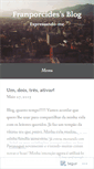 Mobile Screenshot of franporcides.wordpress.com