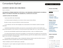 Tablet Screenshot of comandanteraphael.wordpress.com