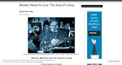 Desktop Screenshot of moodyfilm.wordpress.com