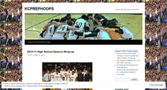 Desktop Screenshot of kcprephoops.wordpress.com