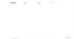 Desktop Screenshot of chihiroikegaya.wordpress.com