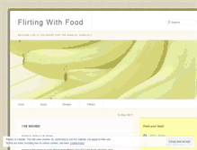 Tablet Screenshot of foodflirt.wordpress.com
