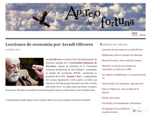 Tablet Screenshot of aparejodefortuna.wordpress.com