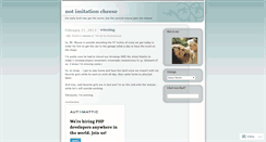 Desktop Screenshot of anonymouseandcheese.wordpress.com