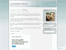 Tablet Screenshot of anonymouseandcheese.wordpress.com