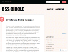 Tablet Screenshot of csscircle.wordpress.com