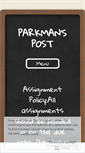 Mobile Screenshot of parkmanpost.wordpress.com