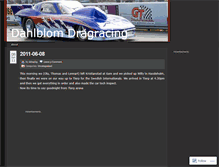 Tablet Screenshot of ddracing.wordpress.com
