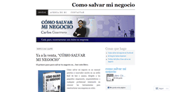 Desktop Screenshot of comosalvarminegocio.wordpress.com