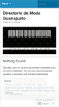 Mobile Screenshot of directoriodemodaguanajuato.wordpress.com