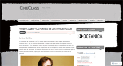 Desktop Screenshot of cineclass.wordpress.com