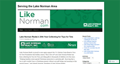 Desktop Screenshot of lakenormanre.wordpress.com