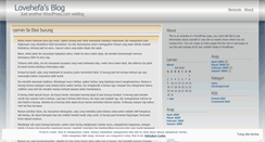 Desktop Screenshot of lovehefa.wordpress.com