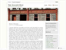 Tablet Screenshot of anglersrest.wordpress.com
