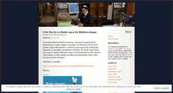 Desktop Screenshot of kiquebibliotecologounisalle.wordpress.com
