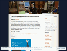 Tablet Screenshot of kiquebibliotecologounisalle.wordpress.com