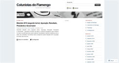 Desktop Screenshot of colunistasdofla.wordpress.com