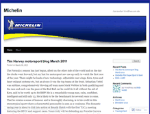 Tablet Screenshot of michelinmse.wordpress.com