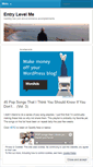 Mobile Screenshot of entrylevelme.wordpress.com
