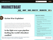 Tablet Screenshot of marketbeat.wordpress.com