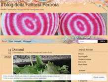 Tablet Screenshot of fattoriapedroia.wordpress.com