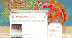 Desktop Screenshot of dollhouseonthecorner.wordpress.com