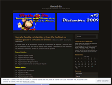 Tablet Screenshot of fiestaaldia.wordpress.com