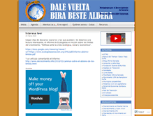 Tablet Screenshot of dalevueltabira.wordpress.com