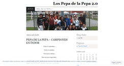 Desktop Screenshot of pepadelapepa.wordpress.com