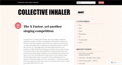 Desktop Screenshot of collectiveinhaler.wordpress.com