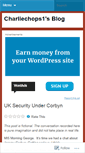 Mobile Screenshot of charliechops1.wordpress.com
