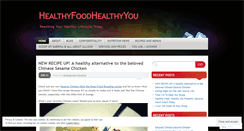 Desktop Screenshot of healthyfoodhealthyyou.wordpress.com