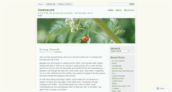 Desktop Screenshot of amberlife.wordpress.com