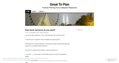 Desktop Screenshot of gr8plans.wordpress.com