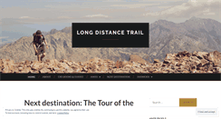 Desktop Screenshot of longdistancetrail.wordpress.com
