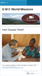 Mobile Screenshot of gmcworldmissions.wordpress.com