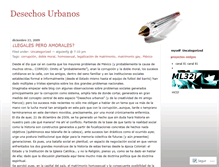 Tablet Screenshot of desechosurbanos.wordpress.com