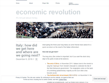 Tablet Screenshot of economicrevolution.wordpress.com