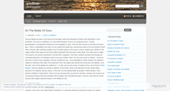 Desktop Screenshot of goodbrian.wordpress.com