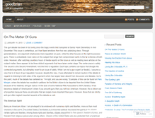 Tablet Screenshot of goodbrian.wordpress.com