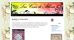 Desktop Screenshot of cosasathena.wordpress.com