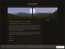 Tablet Screenshot of makingamarkontheworld.wordpress.com