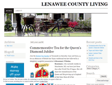 Tablet Screenshot of lenaweecountyliving.wordpress.com